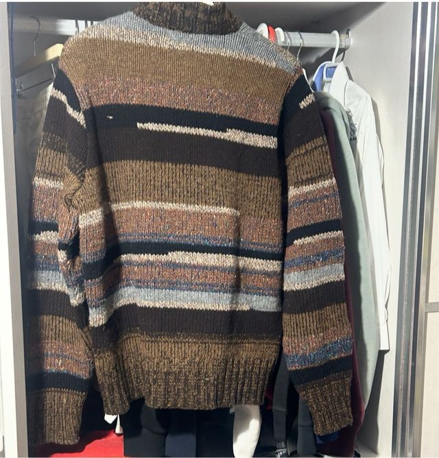 Chaqueta de punto grueso Torradas con cremallera