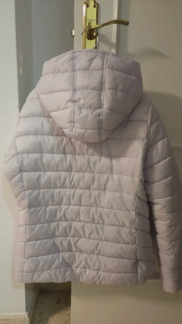 Chaqueta acolchada Kiabi lila talla S