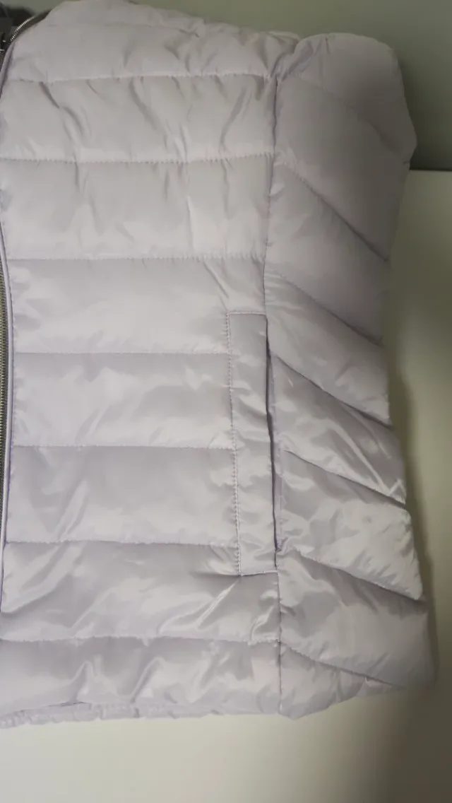 Chaqueta acolchada Kiabi lila talla S