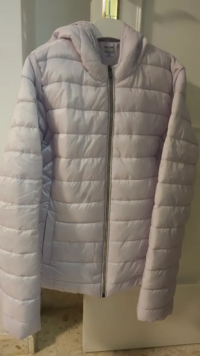 Chaqueta acolchada Kiabi lila talla S
