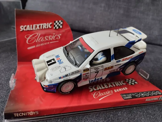 Lote 2 coches scalextric Classics Ford Escort RS