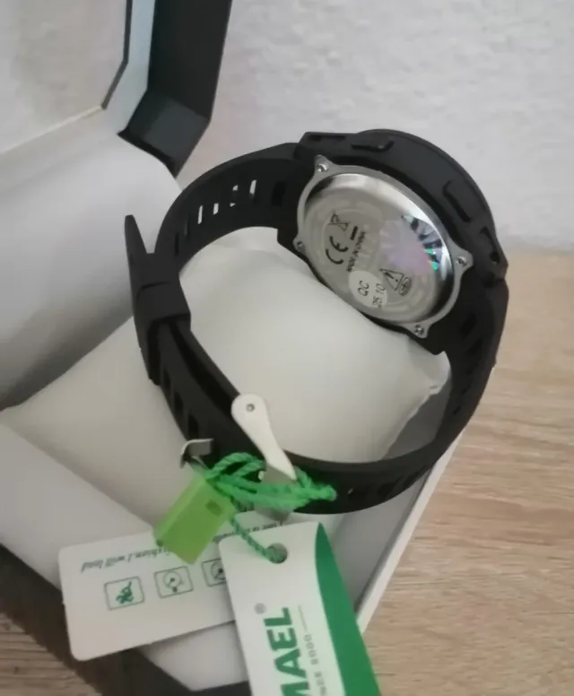 Reloj SMAEL Digital Negro y Azul