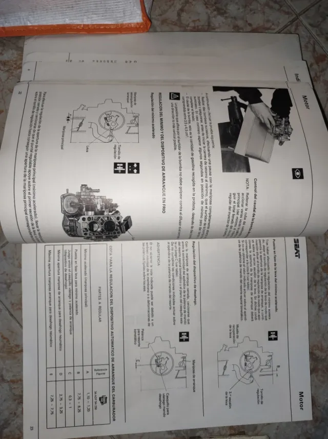 Manual de reparación Seat 131