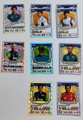 36 Cartas Topps Turbo Attax 2024 Limited Edition