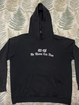 Sudadera Cruz Cafune Negra