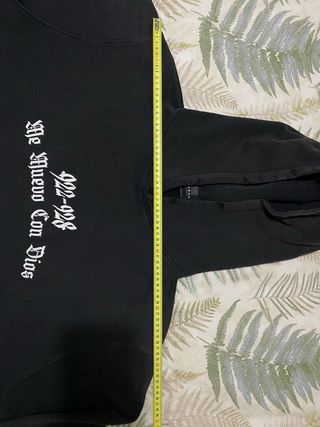 Sudadera Cruz Cafune Negra