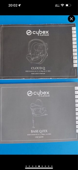 Maxi cosi cibex q platinum con base Isofix c