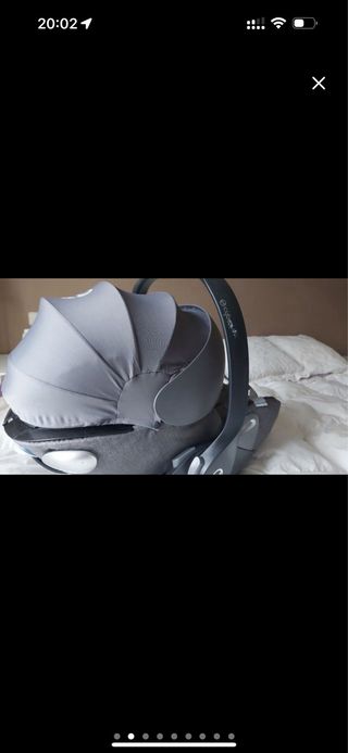 Maxi cosi cibex q platinum con base Isofix c