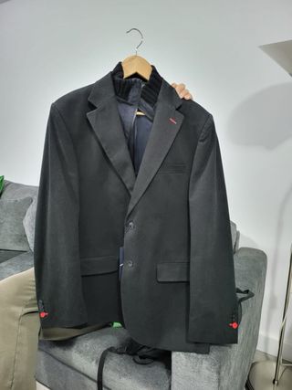 Chaqueta de caballero negra