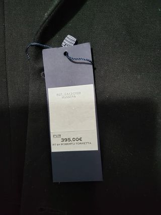 Chaqueta de caballero negra