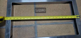 Marco de microondas metálico