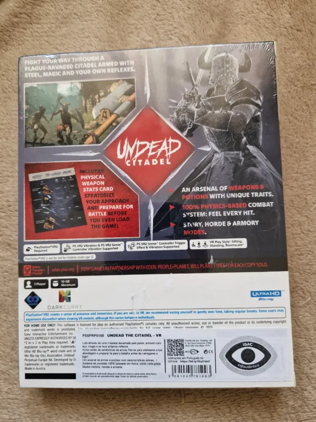Undead Citadel PS5 VR2 Nuevo Precintado