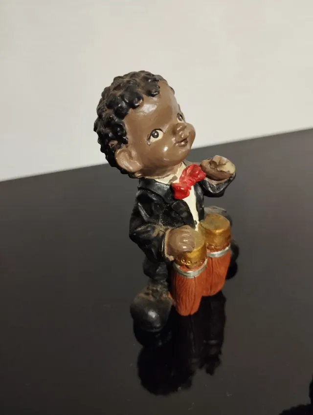 Conjunto decorativo músicos