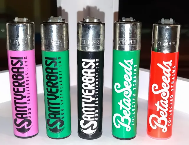 Confezione da 5 accendini Clipper