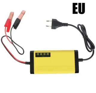 Cargador Batería Moto Coche LED 12V a 220v