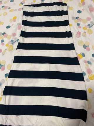 Vestido de fiesta sin tirantes