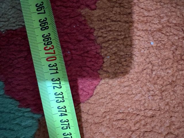 Alfombra de pasillo con flores