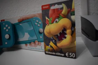 Nintendo Switch Lite Azul Casi Nueva