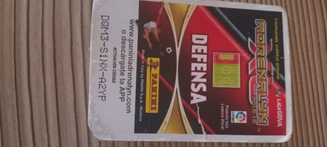 Carta Adrenalyn PEPE Real Madrid