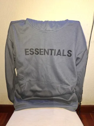 Sudadera Essentials Gris