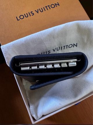 Portachiavi Louis Vuitton Damier Graphite