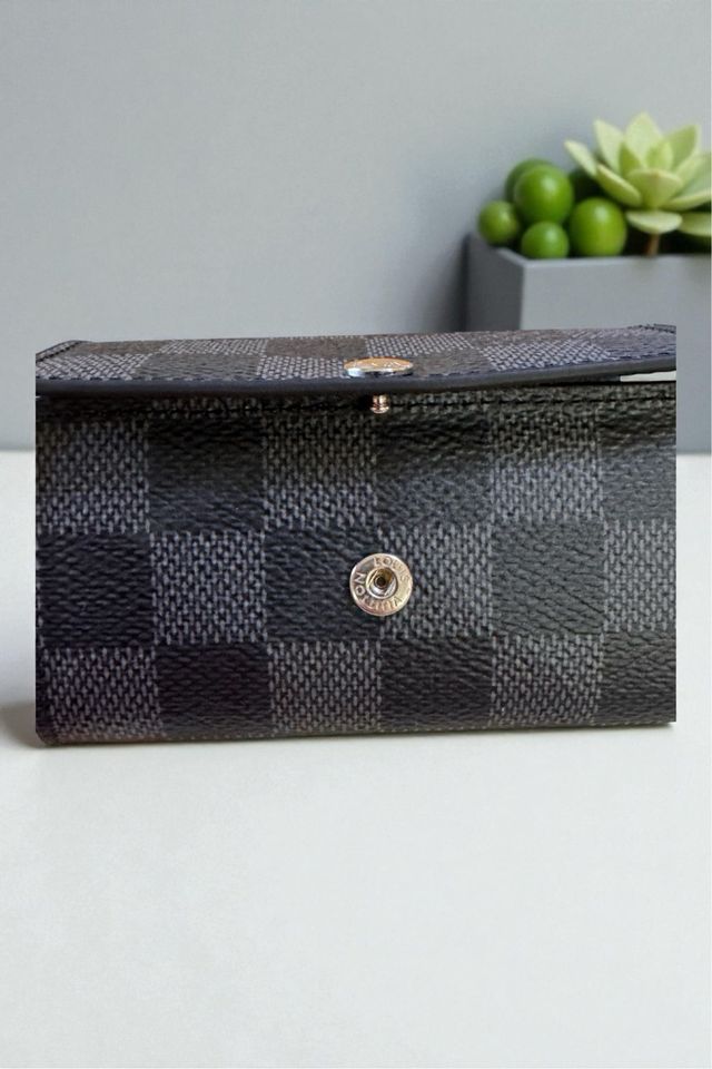 Portachiavi Louis Vuitton Damier Graphite