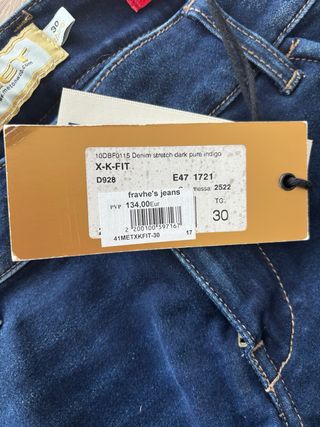 Pantalón vaquero MET azul talla M