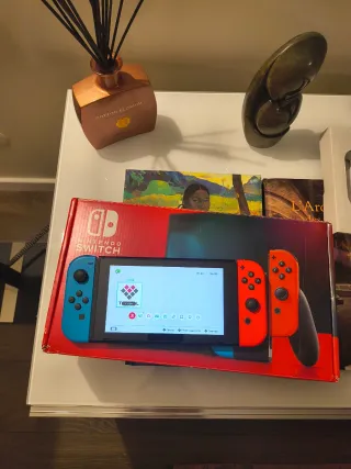 Nintendo Switch V2 con magia