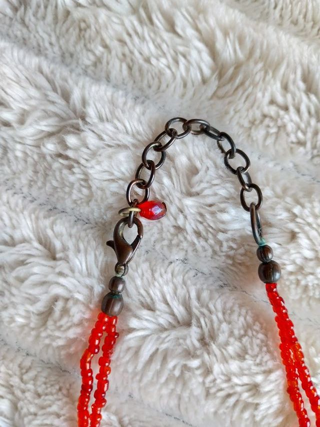 Colares Vermelhos-Bordô para Mulher