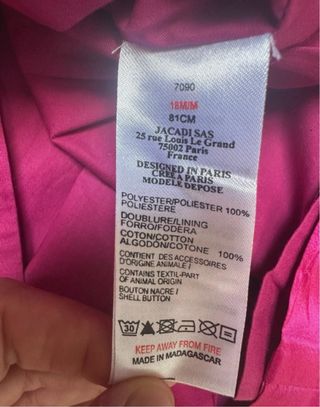 Abito Jacadi 18 mesi