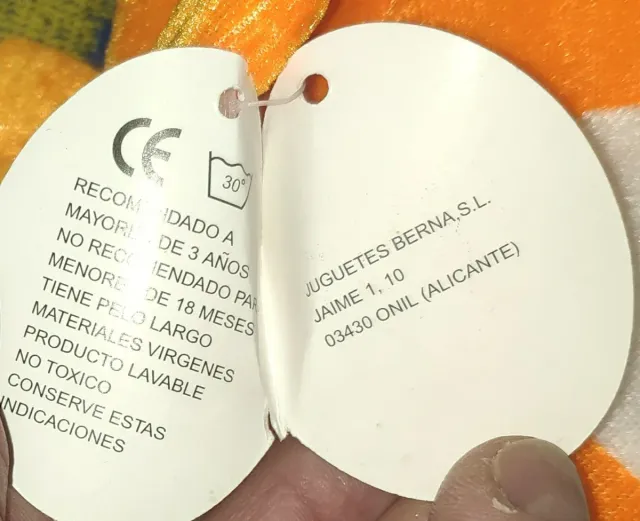 Lote 4 peluches: pez payaso y oso