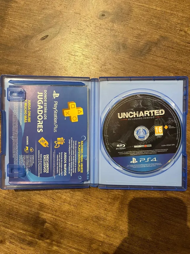 Uncharted: El Legado Perdido PS4