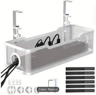 Organizador de cables para escritorio