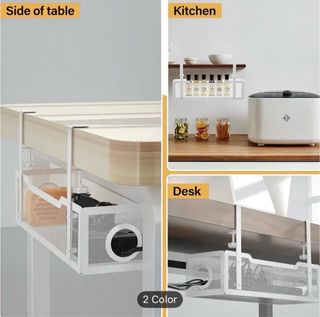 Organizador de cables para escritorio