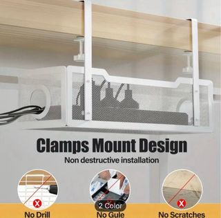 Organizador de cables para escritorio