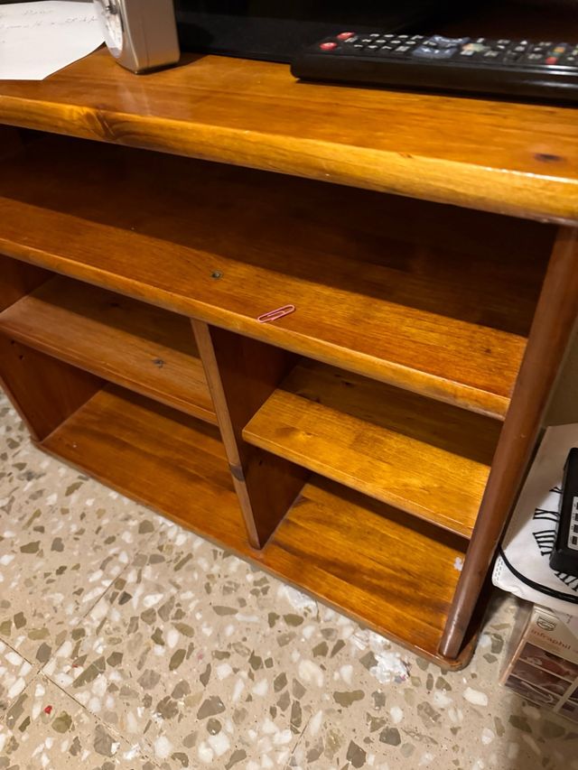 Mesa TV Madera Pino Maciza