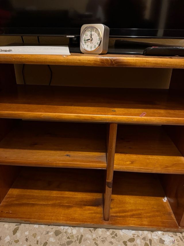 Mesa TV Madera Pino Maciza