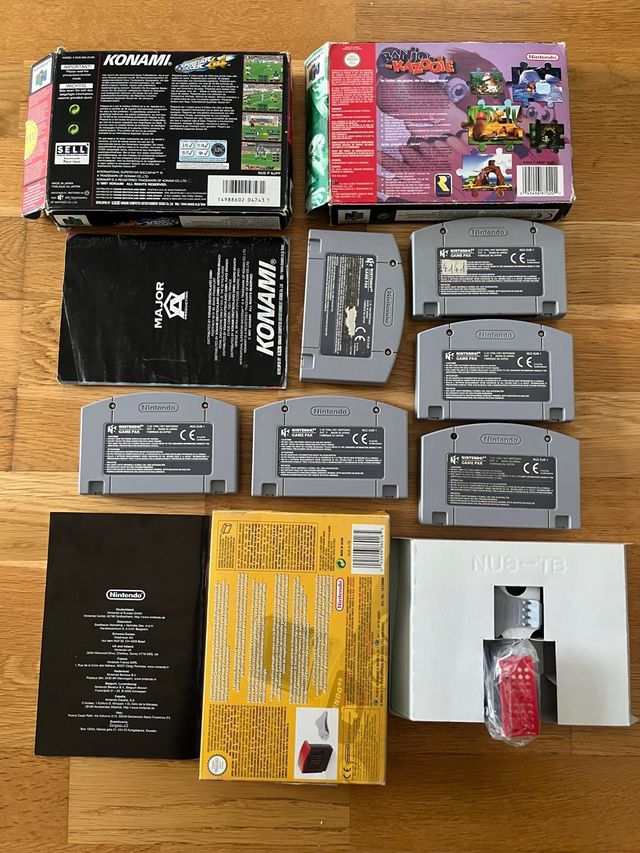 Pack Juegos Nintendo 64 + Expansion Pak