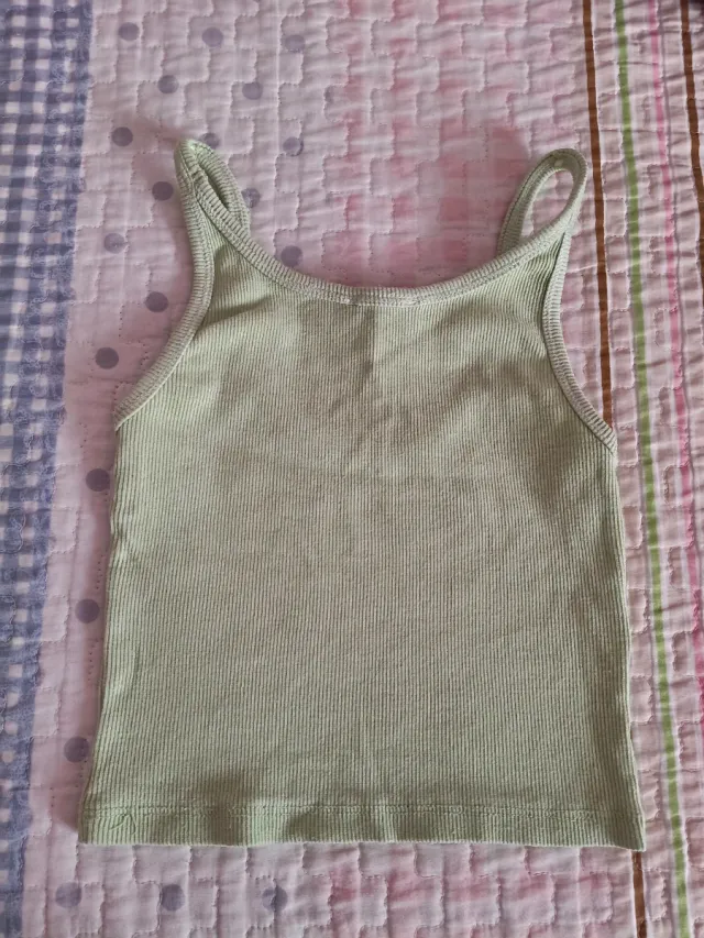 Camiseta tirantes verde TOPIC REPUBLIC S