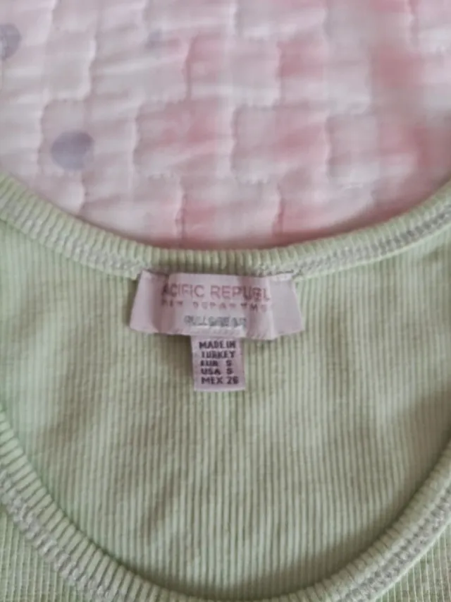 Camiseta tirantes verde TOPIC REPUBLIC S