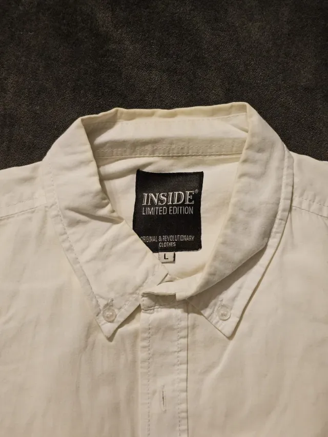 Camisa Inside Blanca Talla L