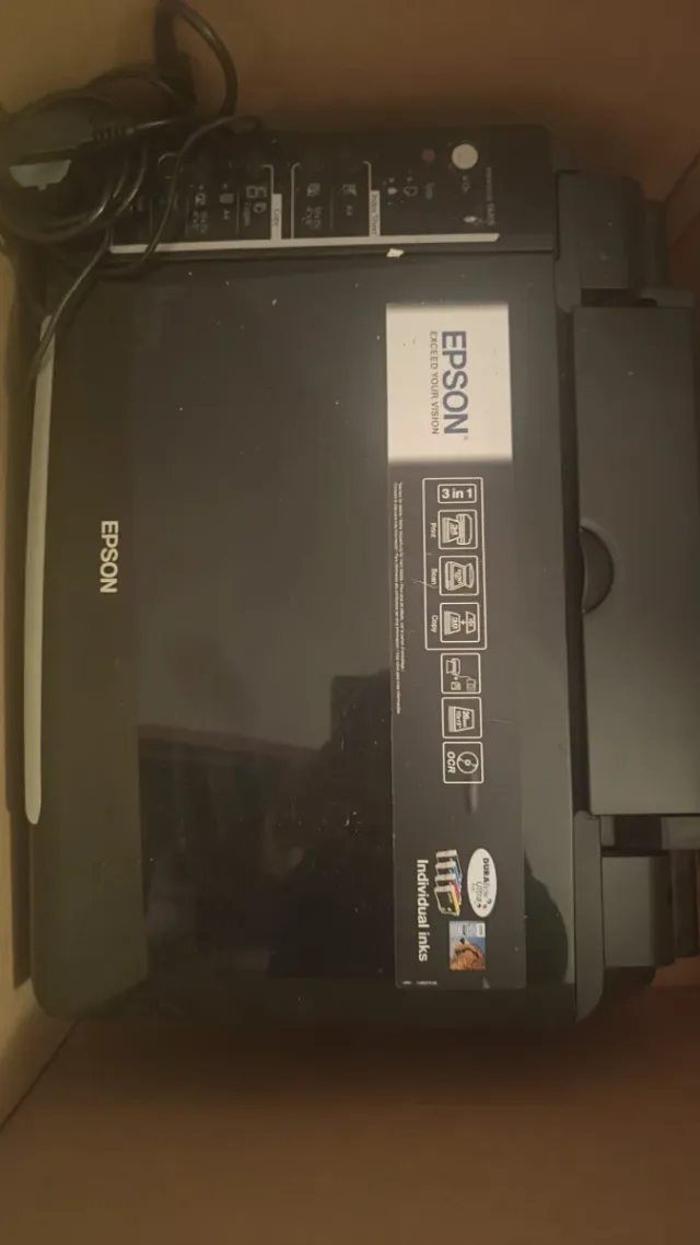 Impresora+tinta Epson Negra Multifunción solo enví