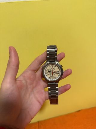 Seiko Titanium Cronógrafo Beige