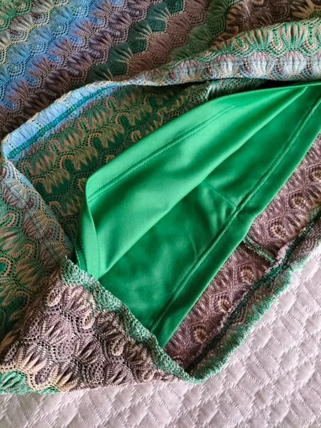 Vestido corto de verano tejido