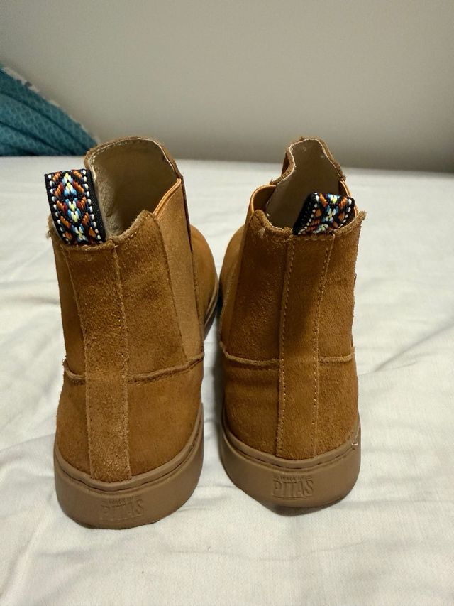 Botas PITAS piel ante marrón T38