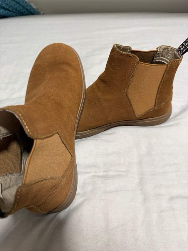 Botas PITAS piel ante marrón T38