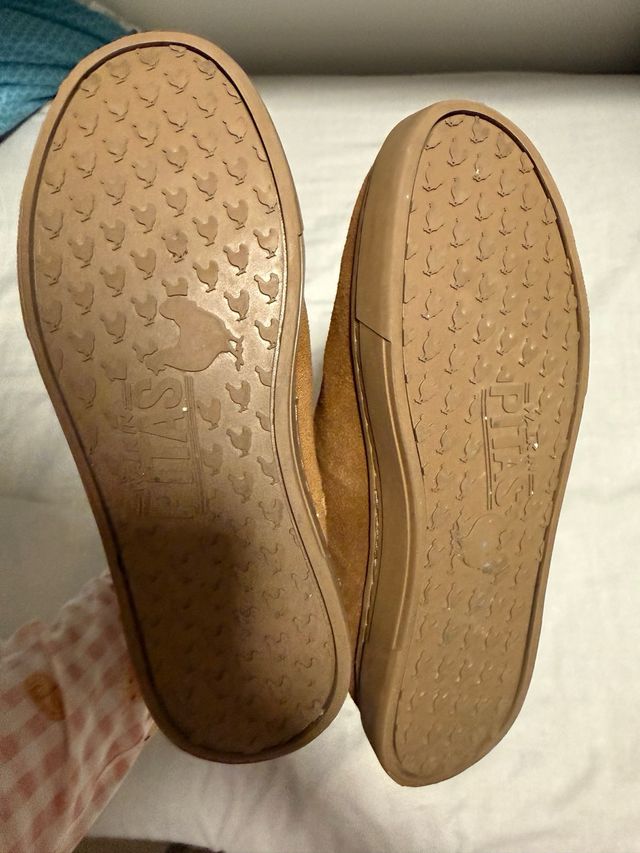 Botas PITAS piel ante marrón T38