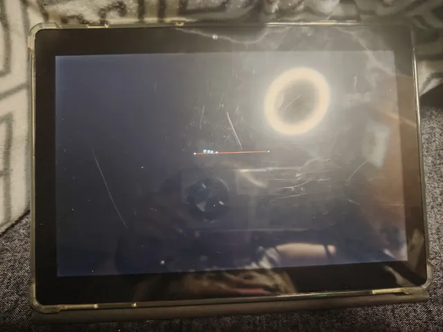 Tablet 10 Pollici Beige e Nero