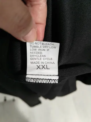 Lote Ropa Negra Talla XXL solo envio