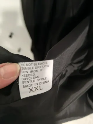 Lote Ropa Negra Talla XXL solo envio